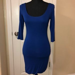 Royal Blue Dress (Double layer!)